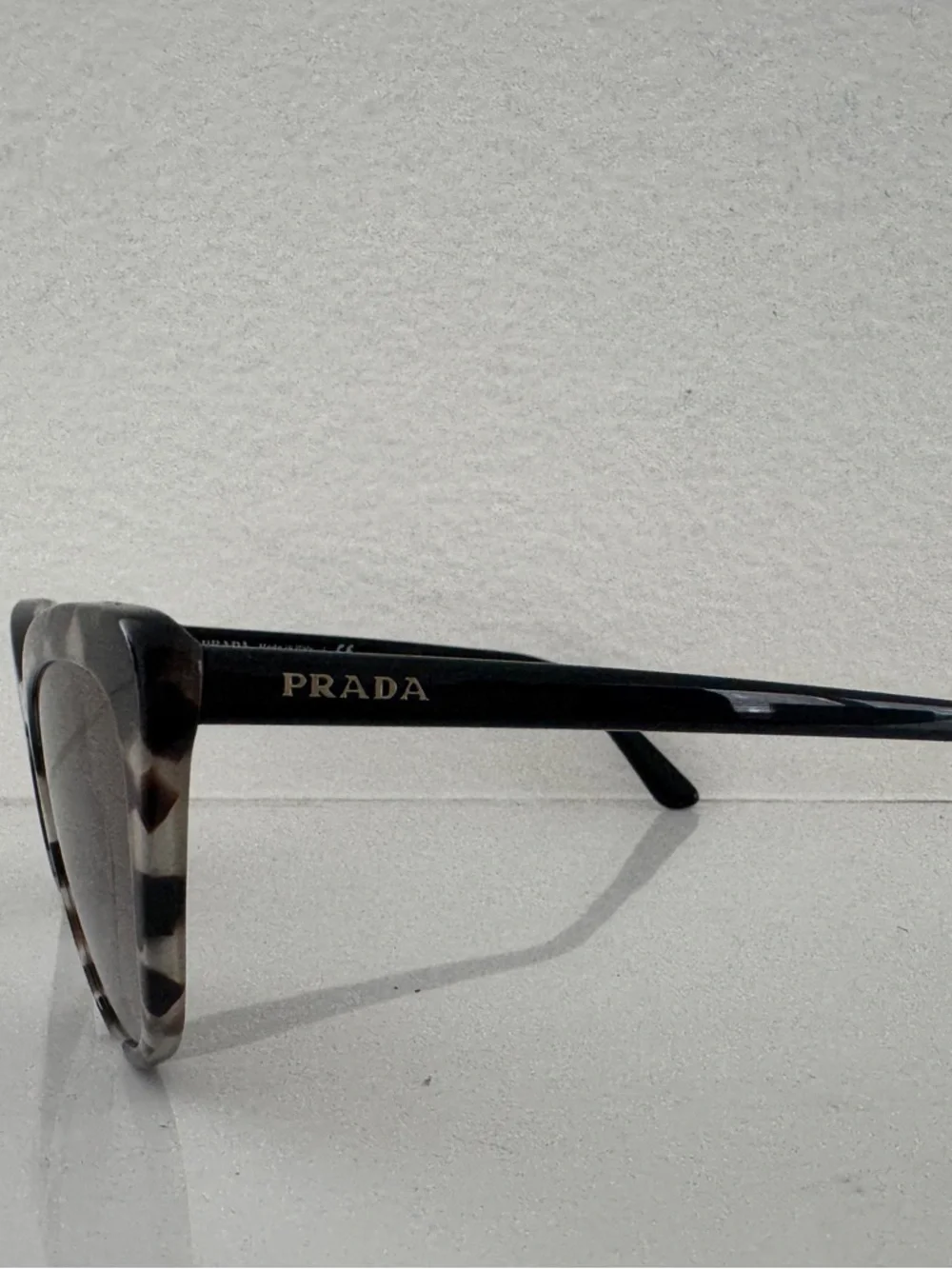Prada Tortoiseshell Cat Eye Sunglasses - Brown Lenses - Picture 4 of 5